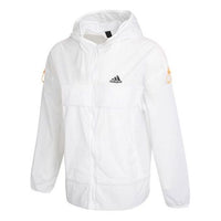 (WMNS) adidas Woven Sports Hooded Jacket White GP0670