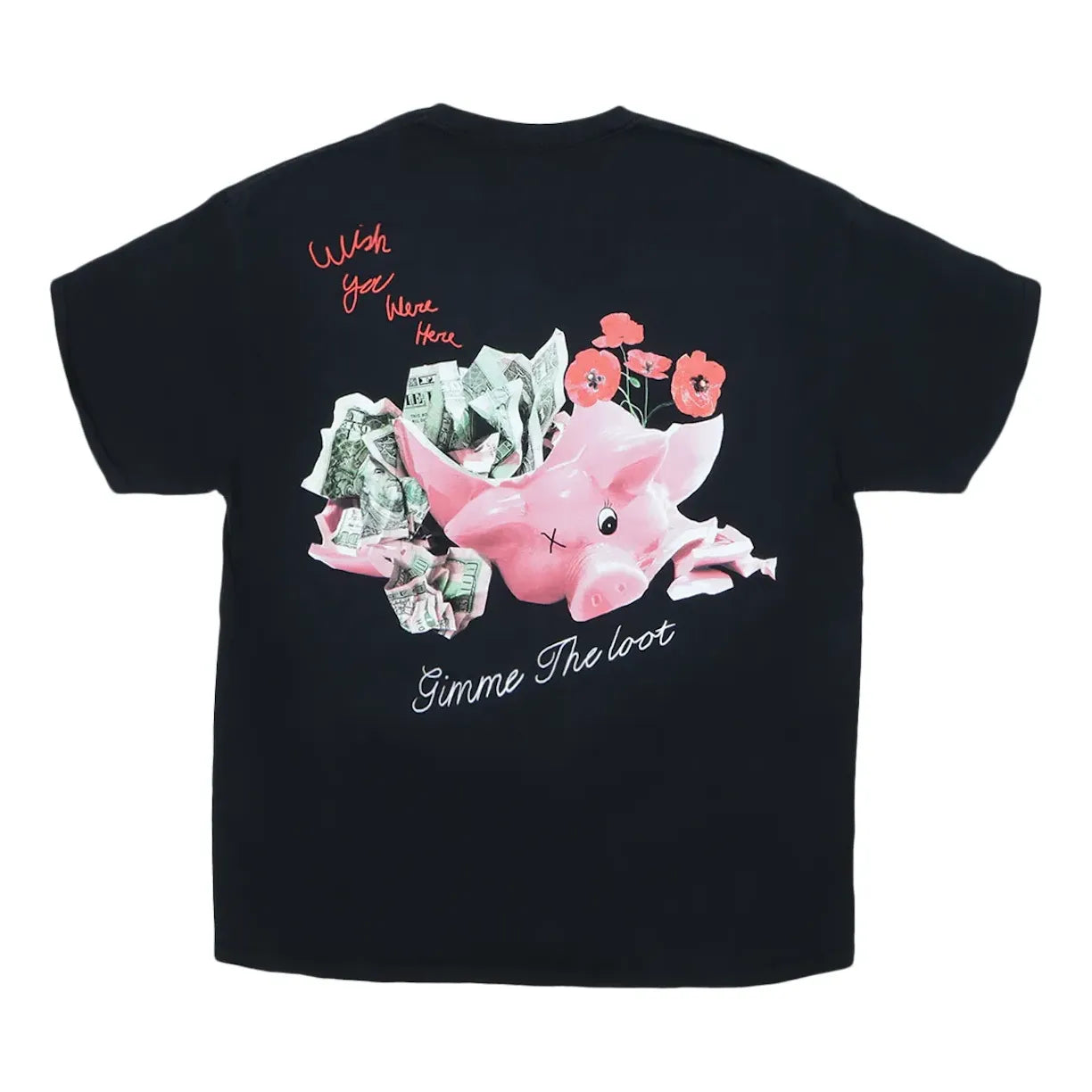 Travis Scott Astroworld Barclays Exclusive Pig T-shirt 'Black' TC-383