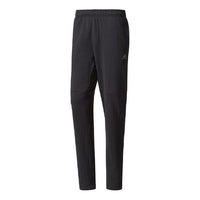 adidas Logo Print Training Knitting Sport Trousers Men's Black BP5453