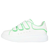 (WMNS) Alexander McQueen Oversize Sole Sneakers 'White Green' 721410WHGPF8964