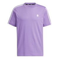 adidas Neo Essentials 3-Stripes T-Shirts 'Purple' HY2671