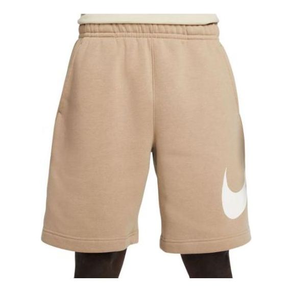 Nike Sportswear Club Graphic Shorts 'Kahki White' BV2721-247