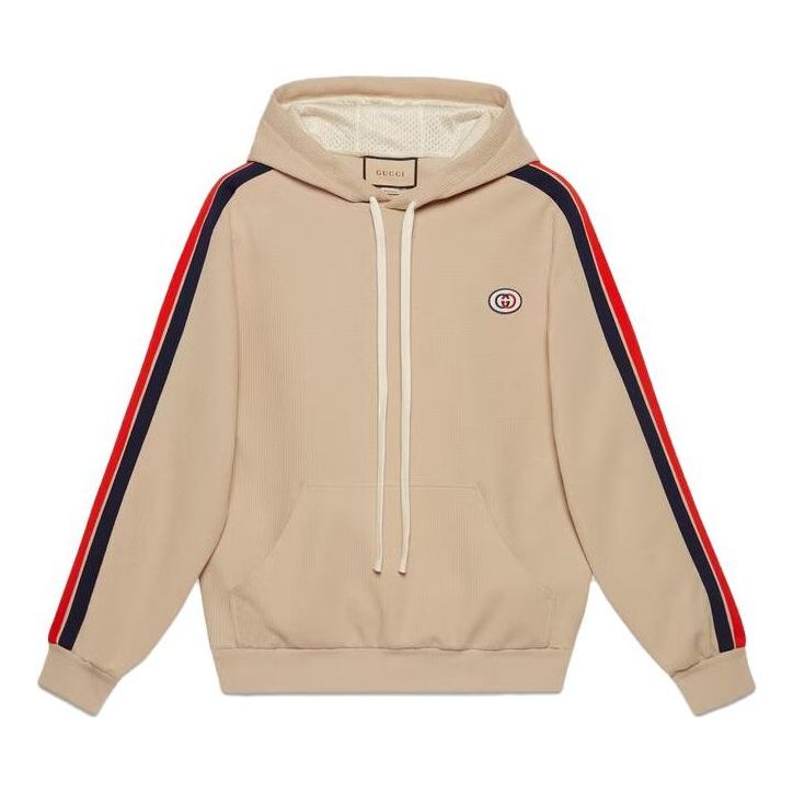 Gucci Jersey Hooded Sweatshirt 'Beige' 733972-XJFFB-9117