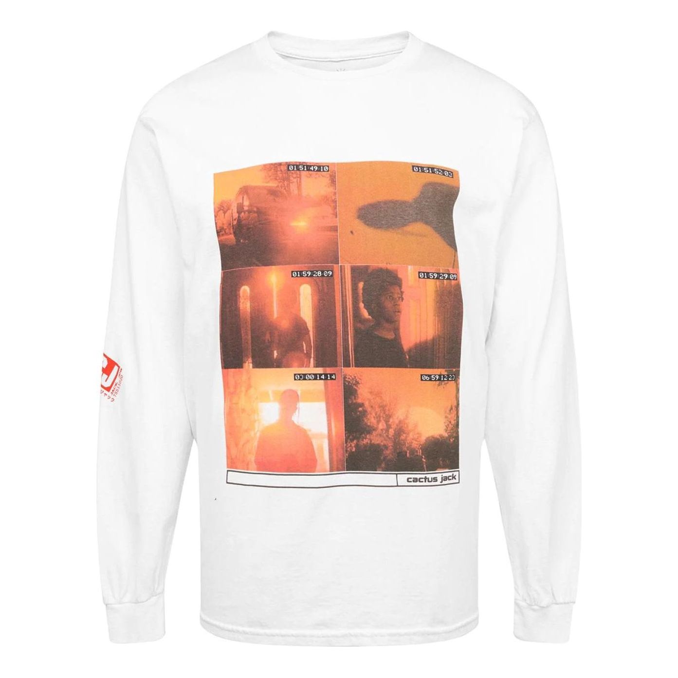 Travis Scott Cactus Jack Something's Coming II Long-Sleeve T-Shirt 'White' CJPS-LS28