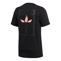 adidas originals Flame Printing Short Sleeve Black GK5904