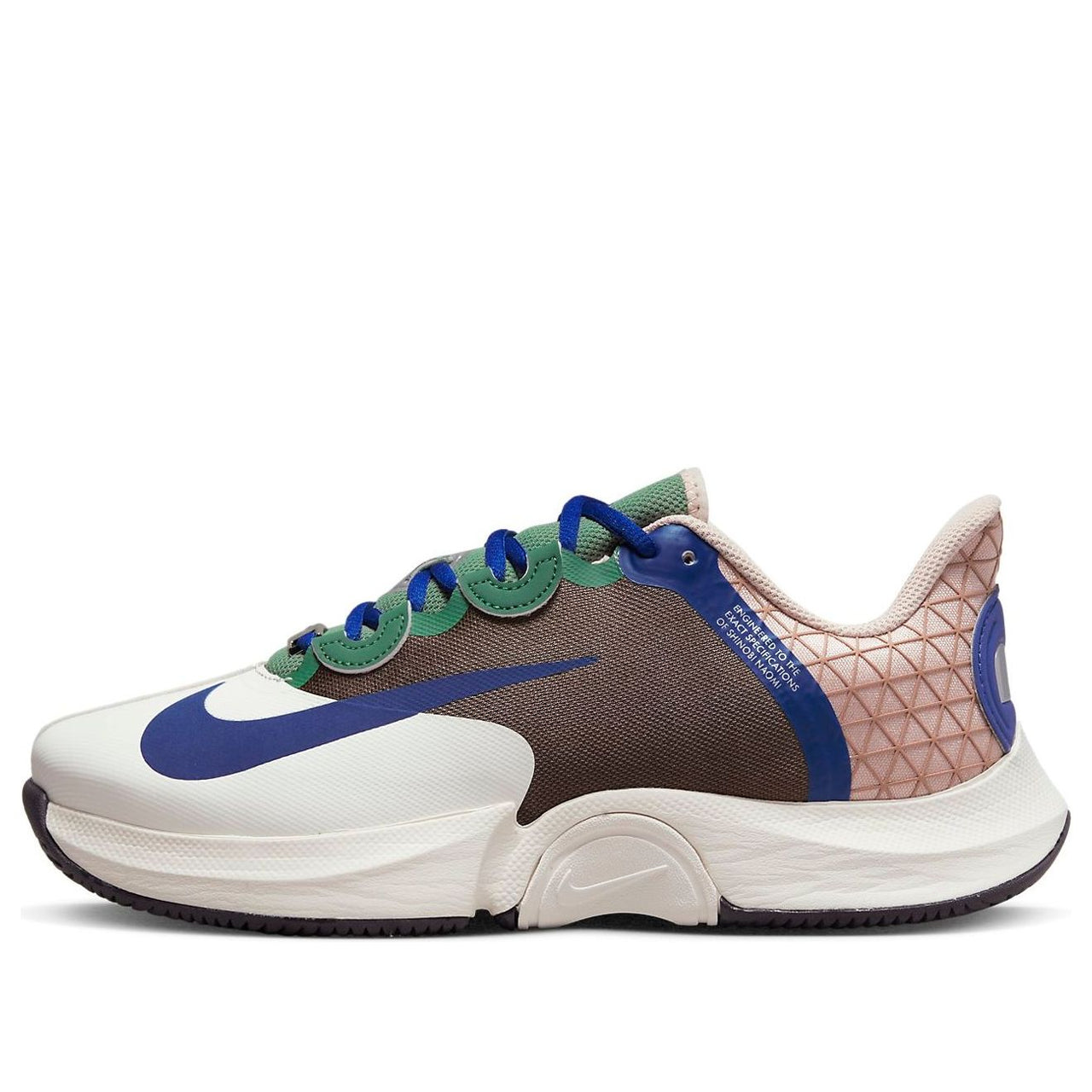 (WMNS) Nike x Naomi Osaka Court Air Zoom GP Turbo HC 'White Ironstone' DX8853-001