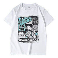 Li-Ning Hoops Cartoon Graphic T-shirt 'White' AHSR725-4