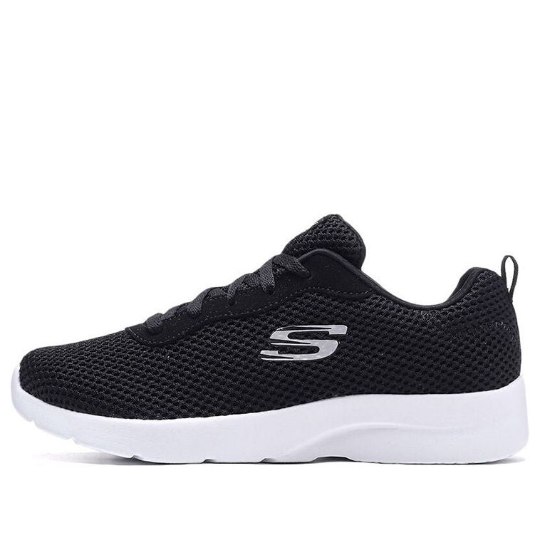 (WMNS) Skechers Low-Top 'Black' 66666177-BKW