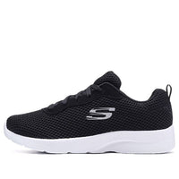 (WMNS) Skechers Low-Top 'Black' 66666177-BKW