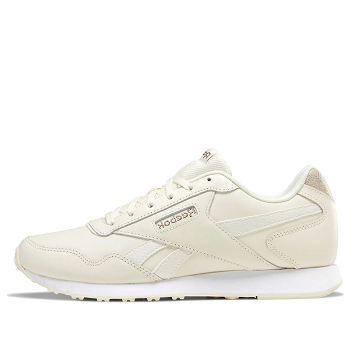 (WMNS) Reebok Royal Glide Lx 'White Yellow' DV8887