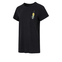 (WMNS) Under Armour Summer Graphic T-shirt 'Black' 1365140-001