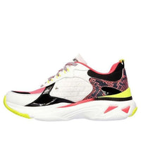 (WMNS) Skechers Energy Racer Low-Top Running Shoes White/Red/Black 149372-WBC