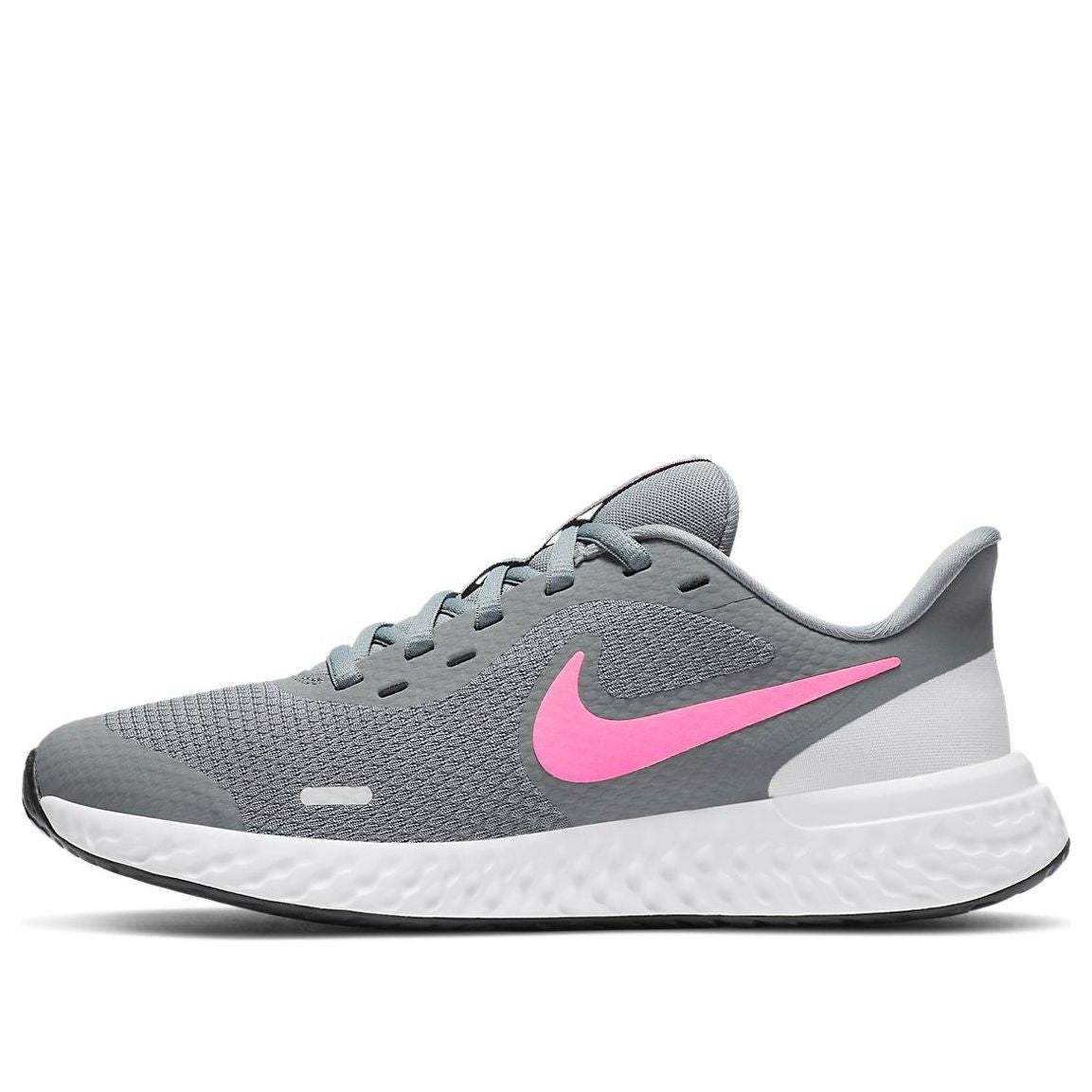 (GS) Nike Revolution 5 Low-Top Grey/Pink BQ5671-015