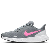 (GS) Nike Revolution 5 Low-Top Grey/Pink BQ5671-015