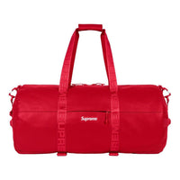 Supreme FW23 Leather Large Duffle Bag 'Red' SUP-FW23-0825