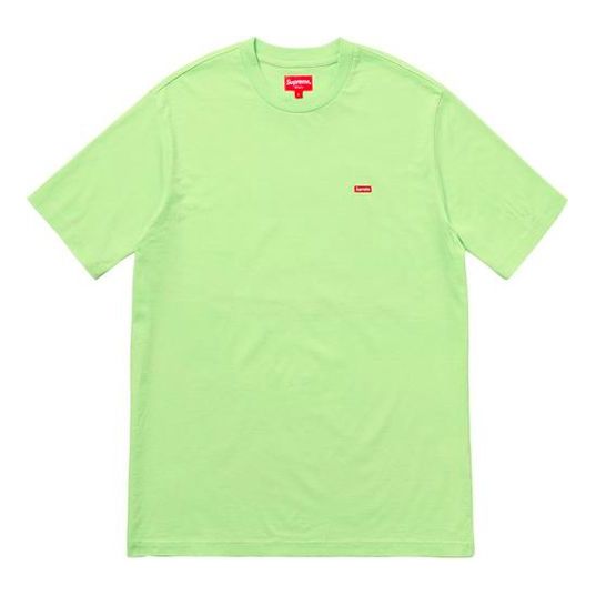 Supreme SS18 Small Box Tee Mint Logo Tee SUP-SS18-0115