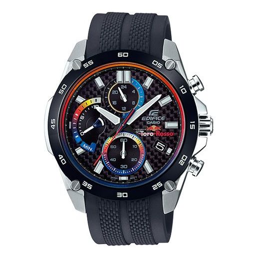 CASIO Sports EDIFICE Solar Powered Black Dial Mens Black Analog EFR-557TRP-1A