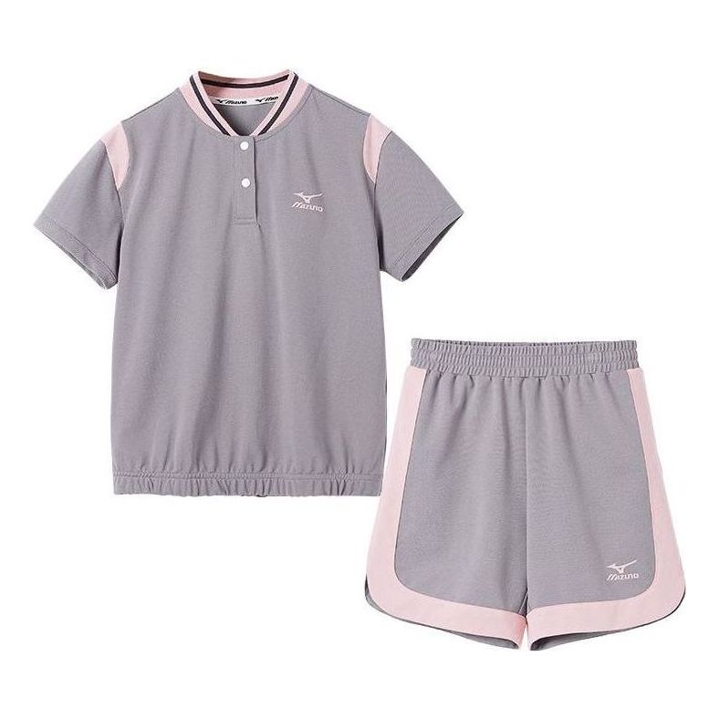 (GS) Mizuno Sportswear T-shirt 'Purple' TZ1229