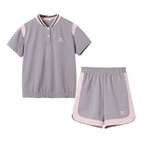 (GS) Mizuno Sportswear T-shirt 'Purple' TZ1229