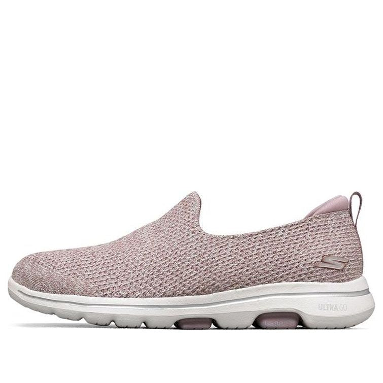 (WMNS) Skechers Go Walk 5 Slip-on Shoes Pink 124162-MVE