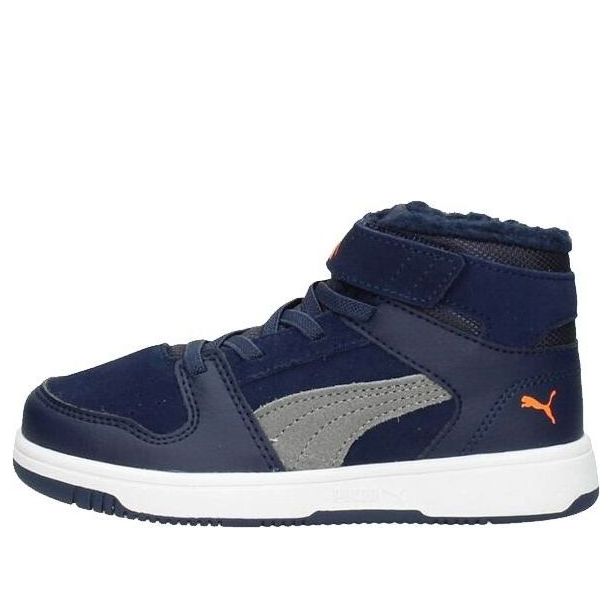 (PS) PUMA Rebound Layup Fur SD 'Blue Orange' 370498-07
