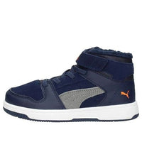 (PS) PUMA Rebound Layup Fur SD 'Blue Orange' 370498-07