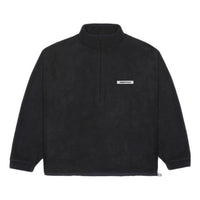 Fear of God Essentials SS20 Polar Fleece Half Zip Pullover 'Black' FOG-SS20-275