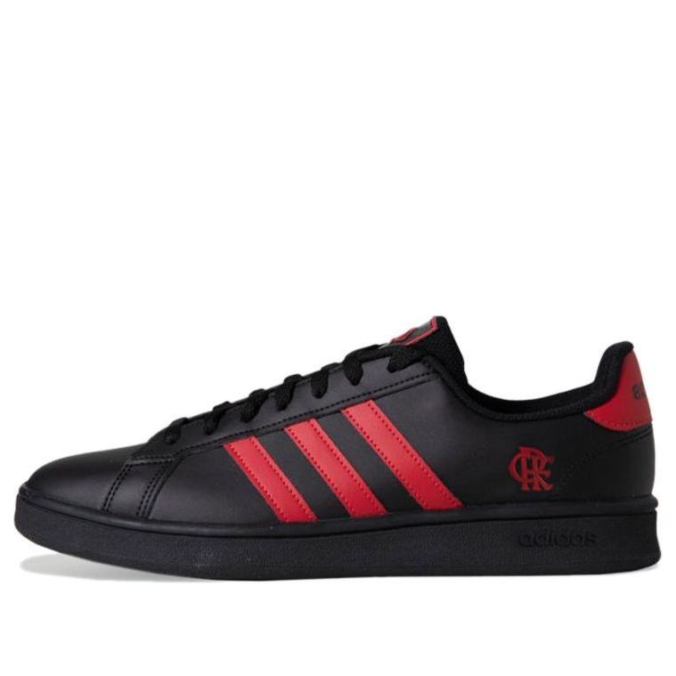 adidas neo Grand Court Flamengo 'Black Red' EX1873