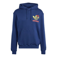 adidas Trefoil Hoodie Asia Sizing 'Dark Blue' IM9682