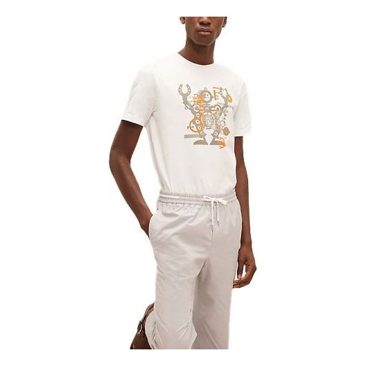 HERMES SS21 T-Shirt 'White' H157860HA30