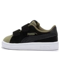 (TD) PUMA Smash v2 Monster V Inf Casual Shoes Black/Green 369681-04
