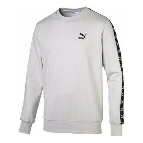 PUMA Monogram Crewneck Sweatshirt Grey 579713-03
