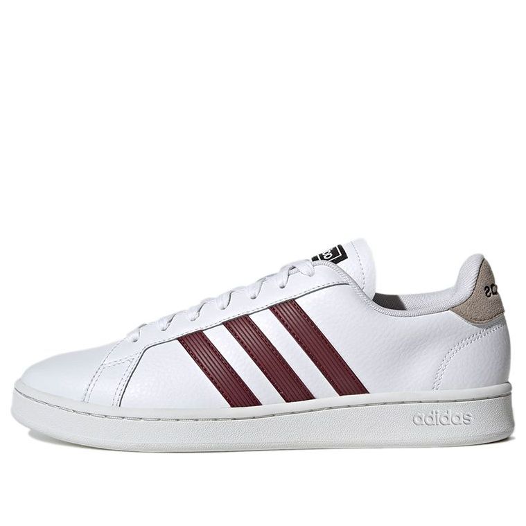 adidas Grand Court 'White Burgundy' GY3621