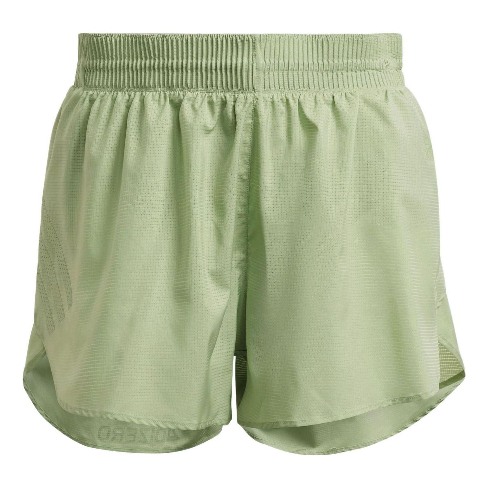 (WMNS) adidas Adizero Running Split Shorts Asia Sizing 'Green' HH7237