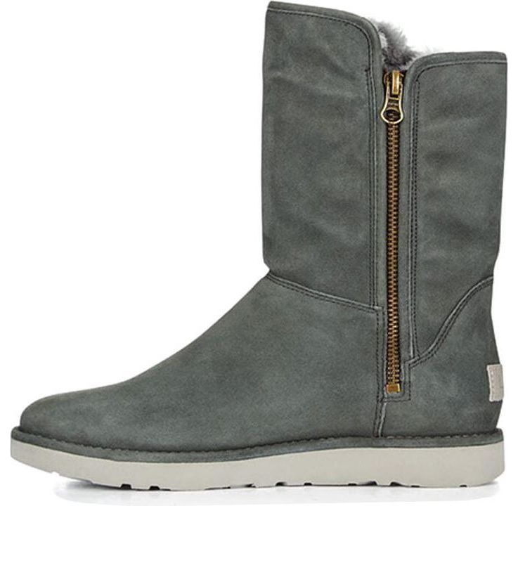 (WMNS) UGG Abree Short II 'Grey' 1016589-GRIG
