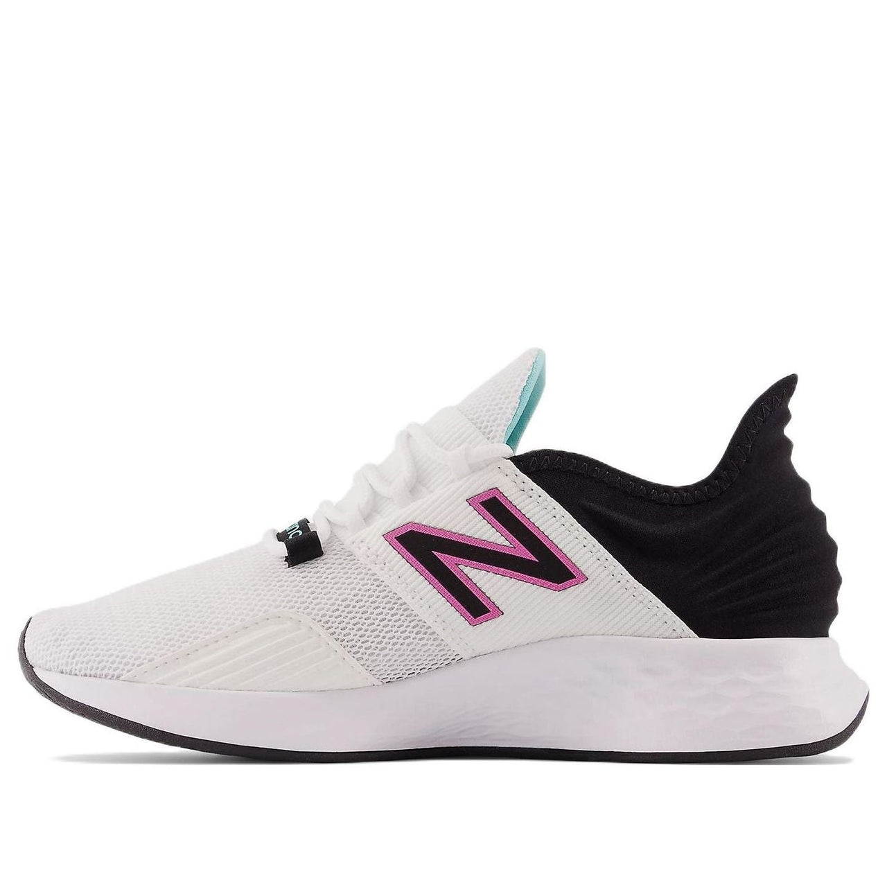 (WMNS) New Balance Fresh Foam Roav 'White Black Surf' WROAVWB