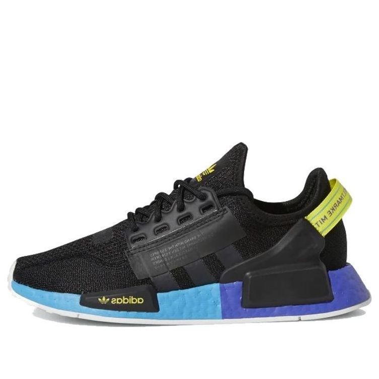 (GS) adidas NMD_R1 V2 Kids 'Shock Yellow' FX4428