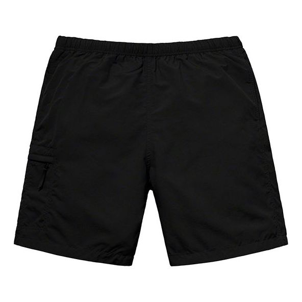 Supreme SS19 Nylon Trail Short Casual Shorts Unisex Black SUP-SS19-10364