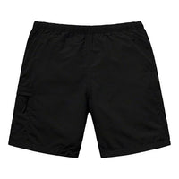 Supreme SS19 Nylon Trail Short Casual Shorts Unisex Black SUP-SS19-10364