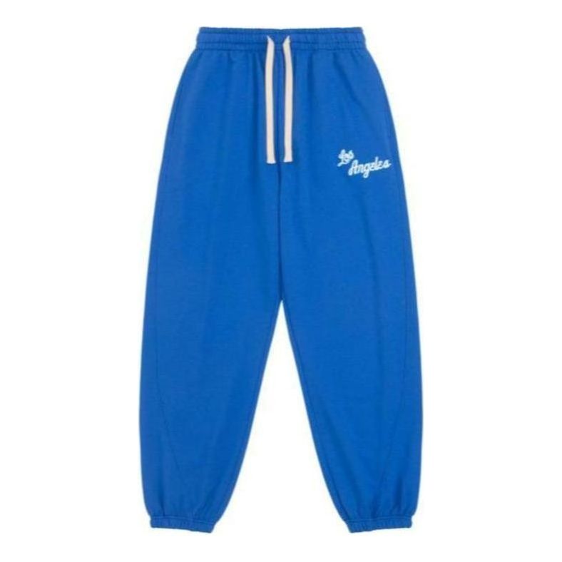 Mitchell & Ness x NBA Los Angeles Lakers Sweatpants 'Blue' MNJYFWSP23091003