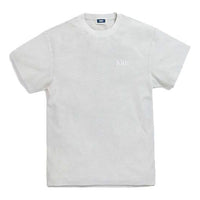 Men's KITH Crystal Wash Washed Short Sleeve White KH3689-103
