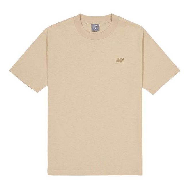 New Balance Athletics Cotton T-Shirt Asia Sizing 'Stoneware' MT41533-SOT