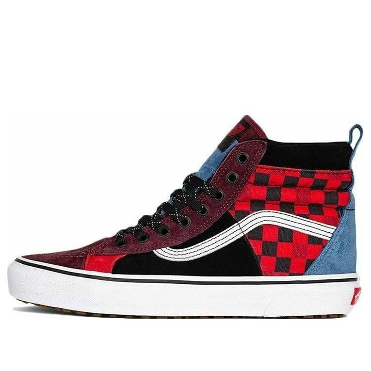 Vans SK8-Hi 46 Mte DX Black/Red Checkboard VN0A3DQ523A