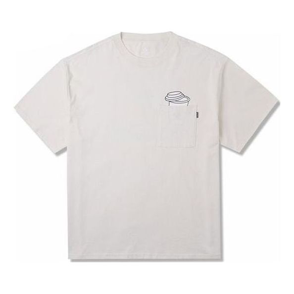 Converse Skateboard Pocket Tee Asia Sizing 'Beige' 10026175-A01