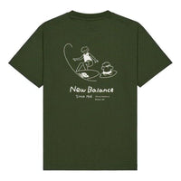New Balance x Tombonia Graphic T-shirt Lifestyle Asia Sizing 'Green' AMT42336-KOU