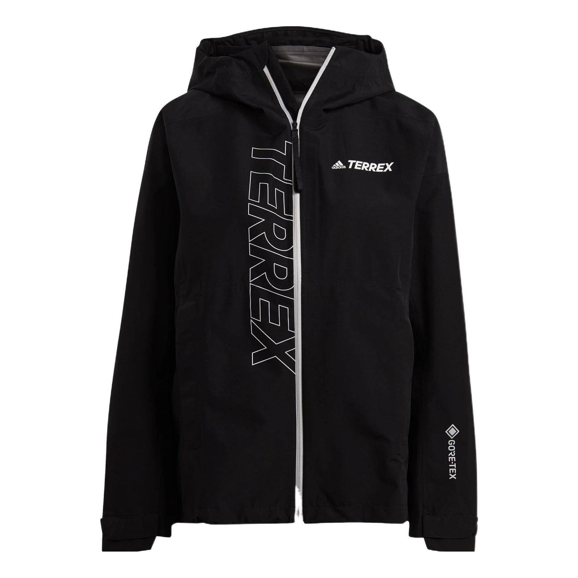 (WMNS) adidas Terrex Gore-Tex Paclite Rain Jacket Asia Sizing 'Black' GM4807