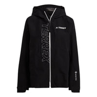 (WMNS) adidas Terrex Gore-Tex Paclite Rain Jacket Asia Sizing 'Black' GM4807