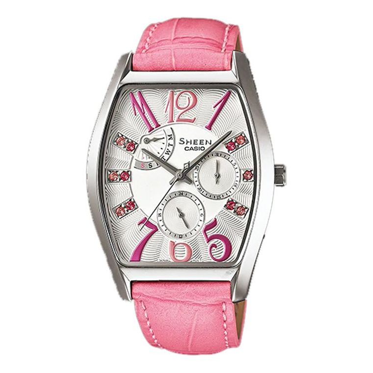 CASIO Female SHEEN Japan / South Korea Fashion Quartz Waterproof Analog SHE-3026L-7A2