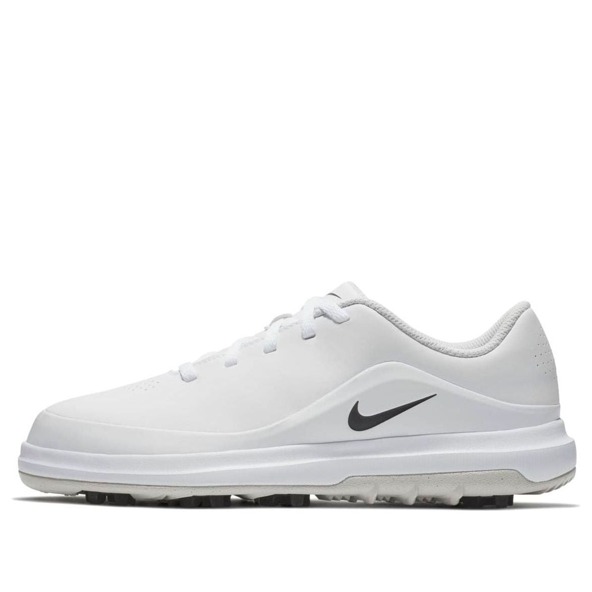 (PS) Nike Precision Golf Shoes 'White Black Metallic Silver' 909251-100