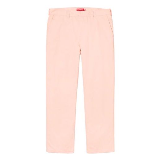 Supreme SS20 Week 1 Work Pant Cargo Pants Pink SUP-SS20-167